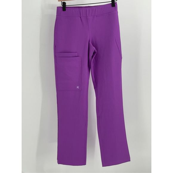 Kalea Scrub Pants Women's Size XXS Purple New Without Tags - Picture 1 of 13